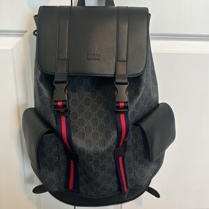 Backpack monogram GG. Received as a gift . New - worn only a few times.